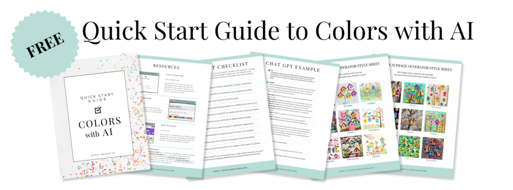 Colors with AI Quick Start - Joyful Creative Co.